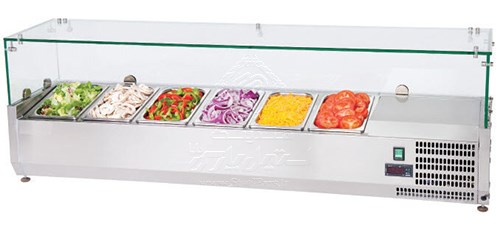 مشخصه های تاپینگ رومیزی طول 150 استار Counter Top Salad Star