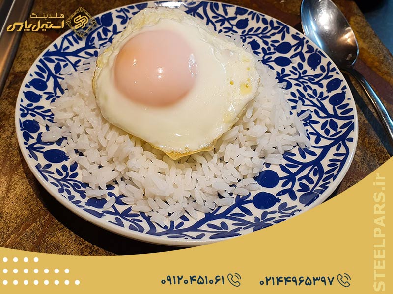 Arroz con huevo از روش های پخت برنج در اسپانیا