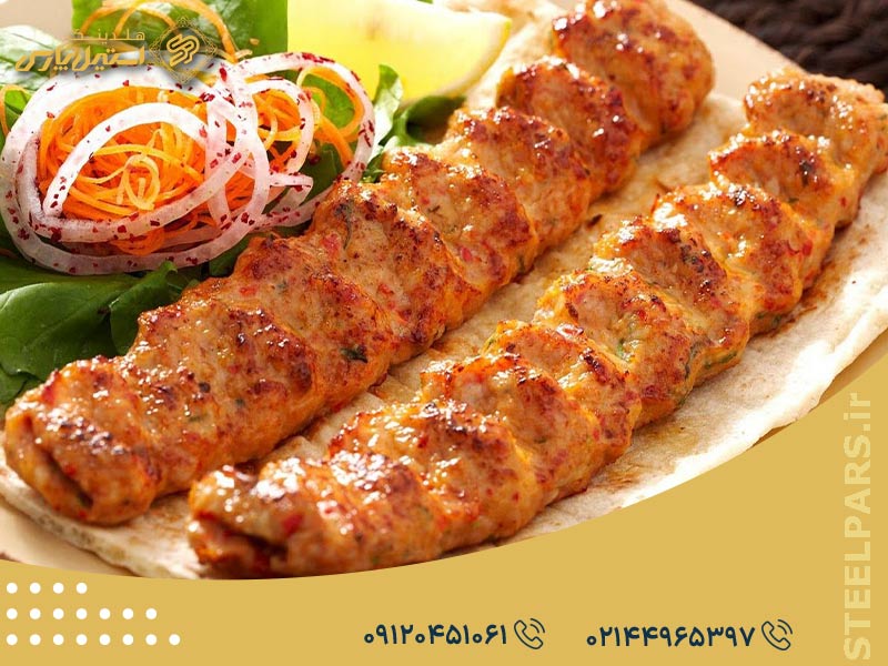 مواد لازم برای تهیه کباب کوبیده مرغ (4 نفر)